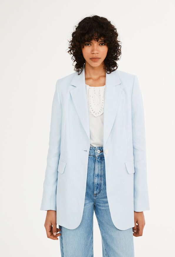 121VICTORIEUSE 121VICTORIEUSE : Vestes couleur BLEU CIEL