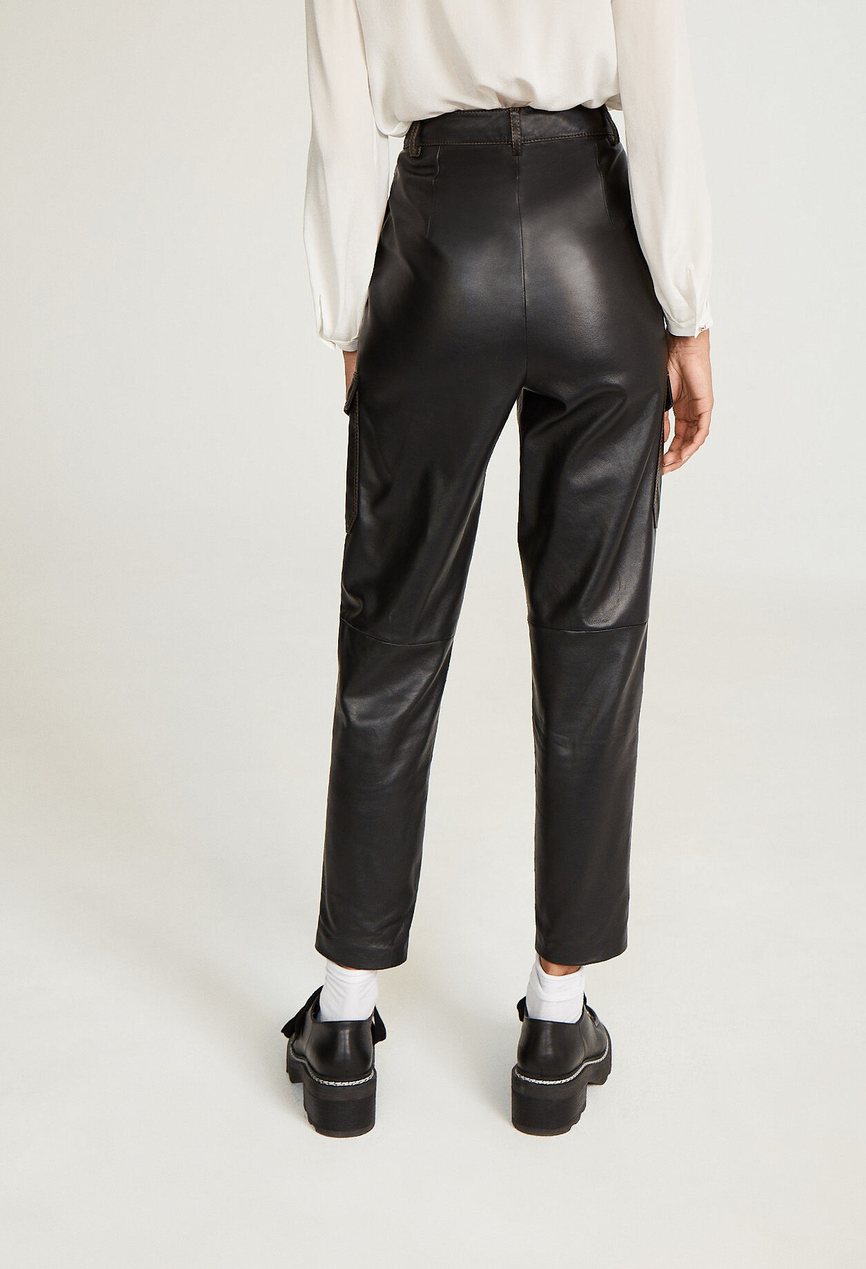 Pantalon simili cuir claudie pierlot clearance