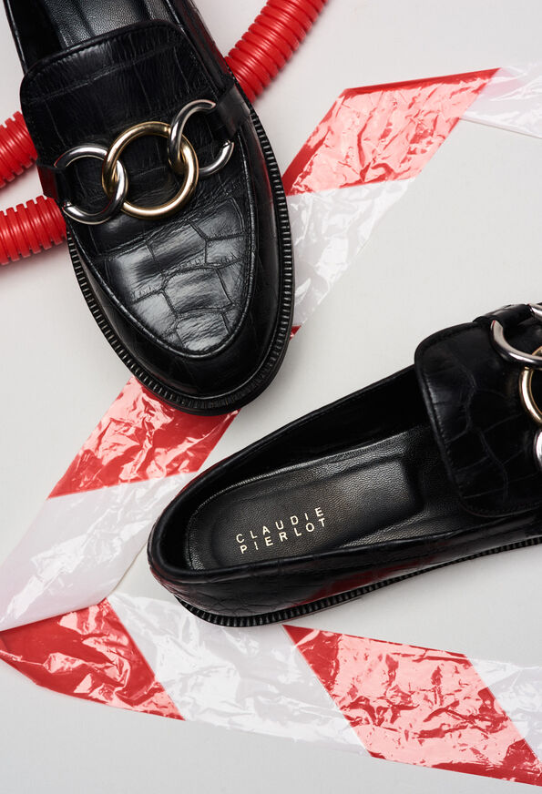 ACCORDCROCOH19 ACCORDCROCOH19 : Chaussures couleur NOIR
