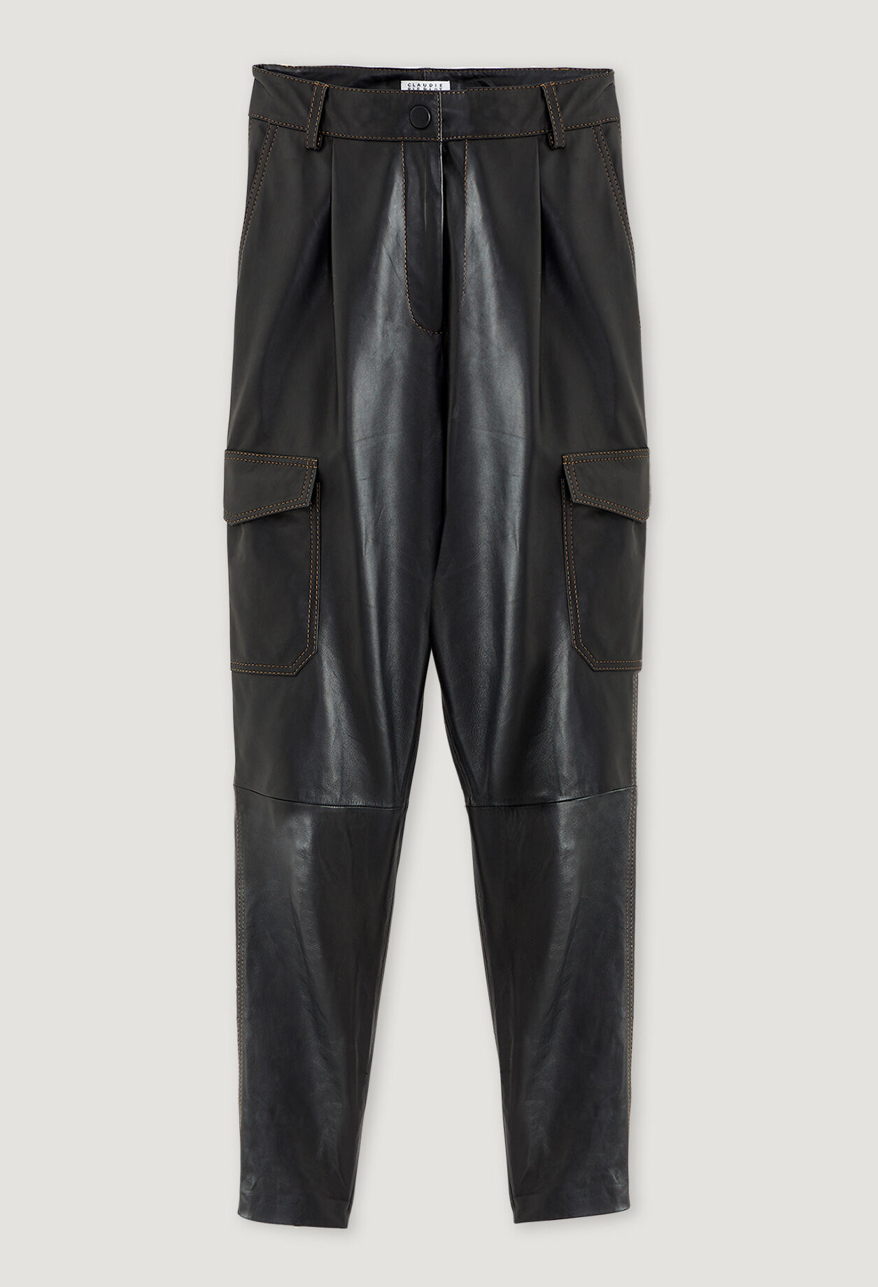 Pantalon en cuir Claudie Pierlot