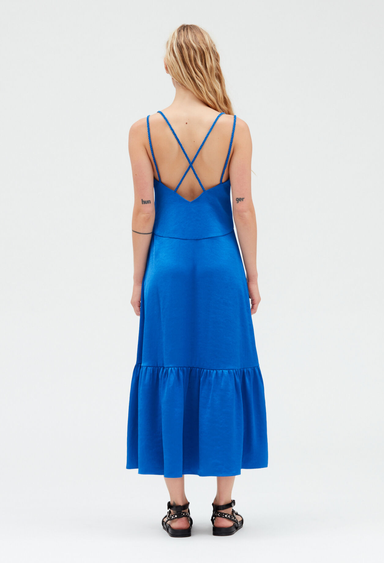 Robe claudie pierlot bleu store