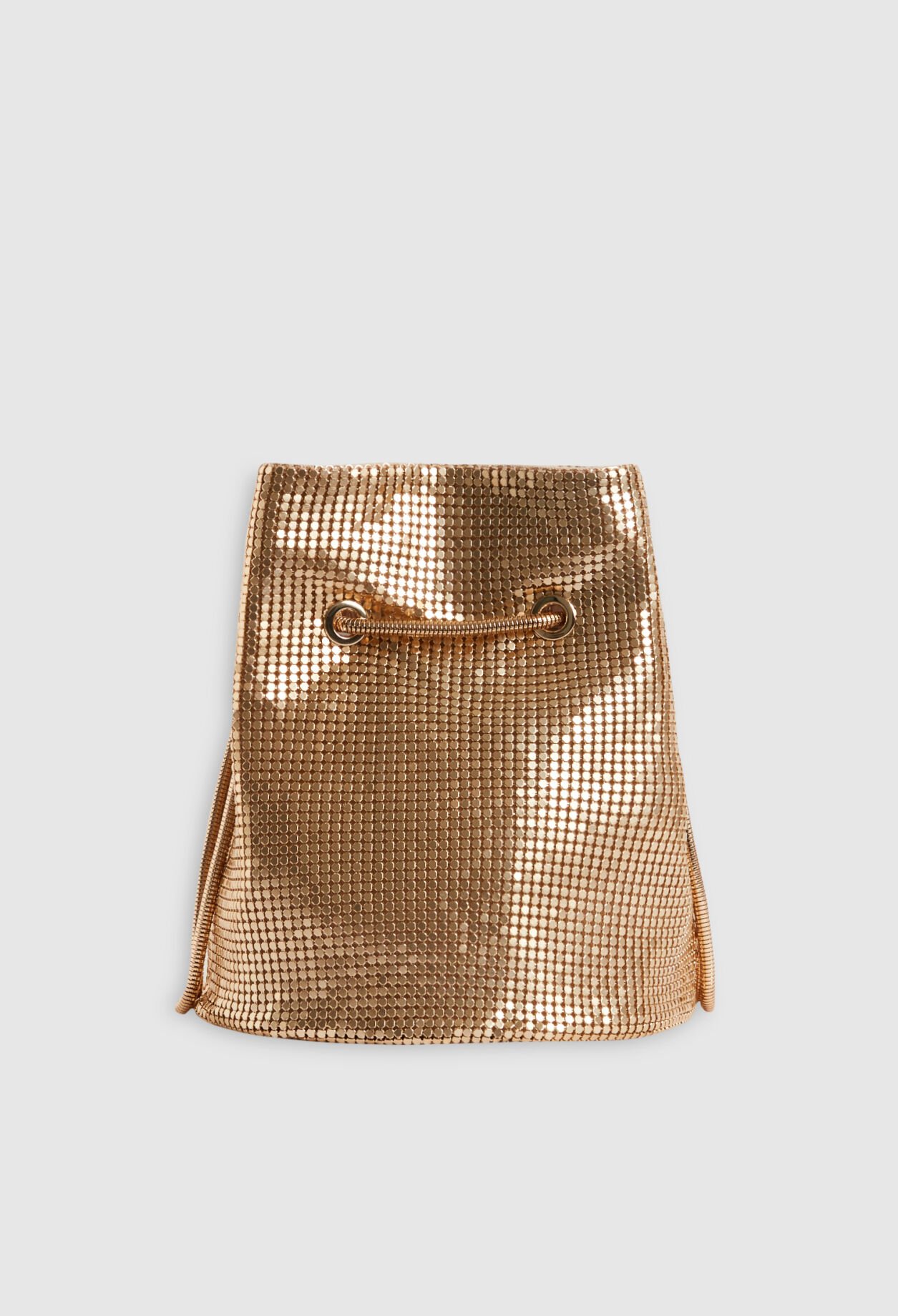 Sac bourse doré store