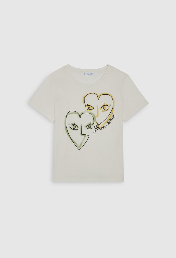 222TOREAD 222TOREAD : T-Shirts couleur ECRU