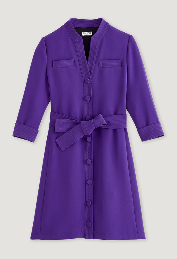 120RHUBARBE 120RHUBARBE : Robes couleur VIOLET
