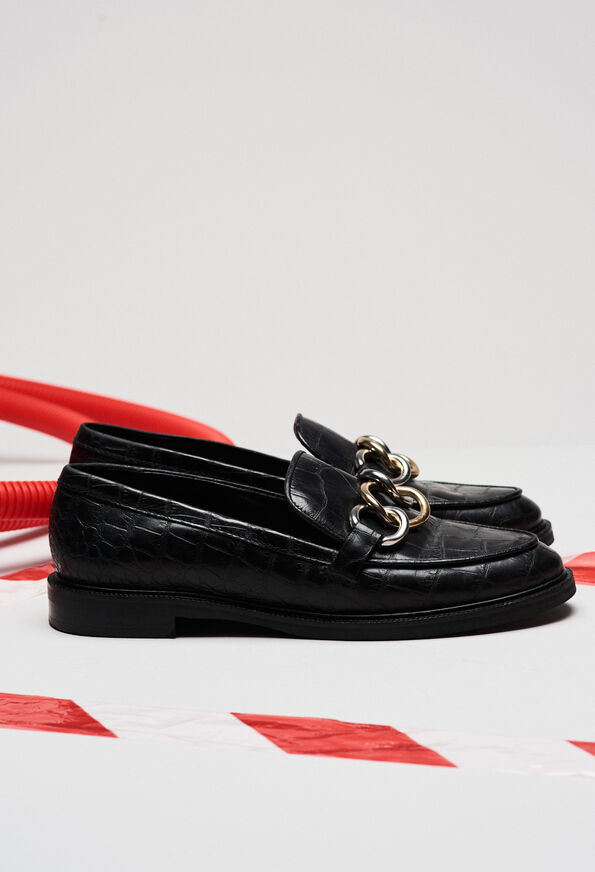 ACCORDCROCOH19 ACCORDCROCOH19 : Chaussures couleur NOIR