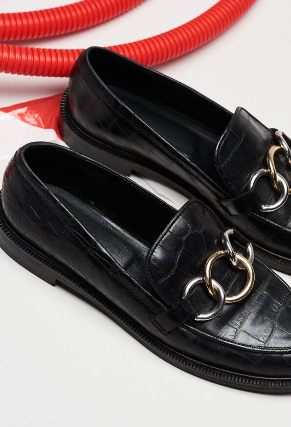 ACCORDCROCOH19 ACCORDCROCOH19 : Chaussures couleur NOIR