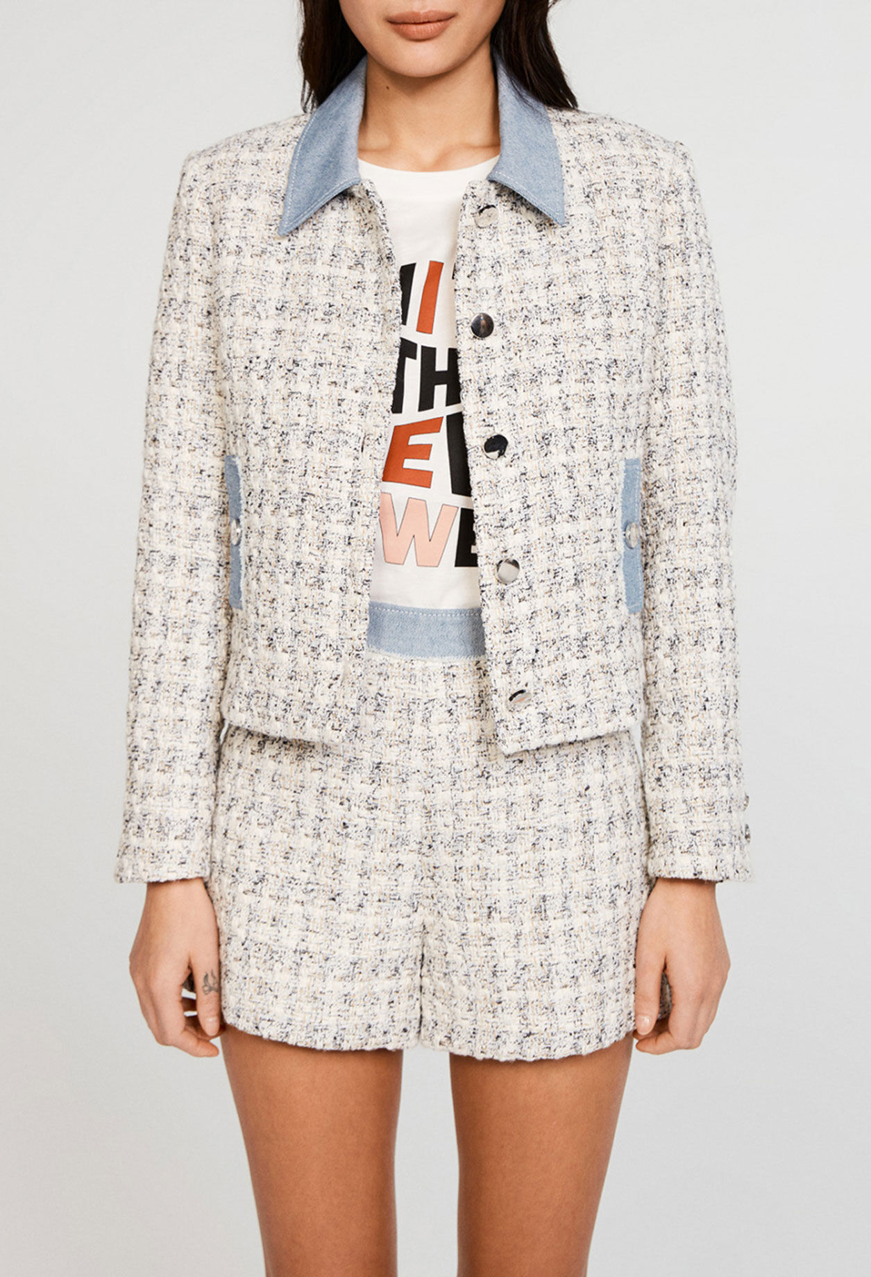 Veste en tweed Claudie Pierlot