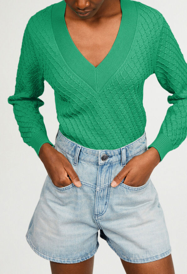 221MEILLEUR 221MEILLEUR : Maille & Sweatshirts couleur MENTHE