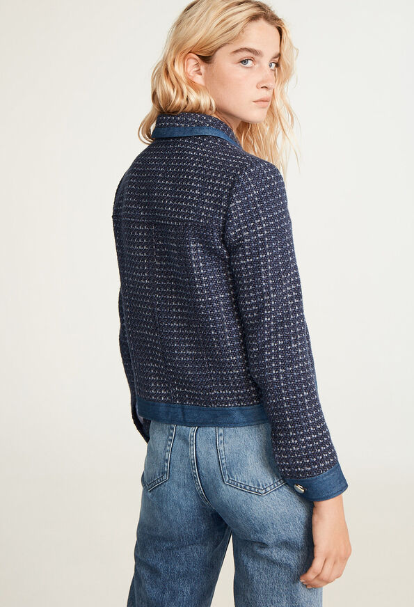 120VIVOLA 120VIVOLA : Vestes couleur DENIM