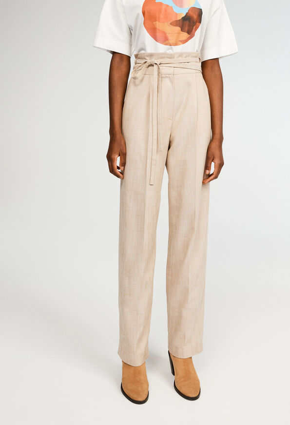 221PATCHO 221PATCHO : Pantalons et Jeans couleur BEIGE