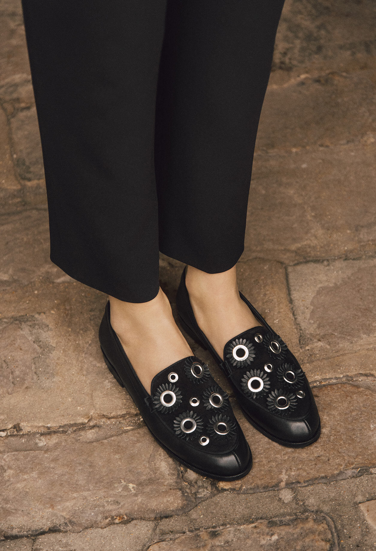 Mocassins à œillets en taille 38 | Claudie Pierlot