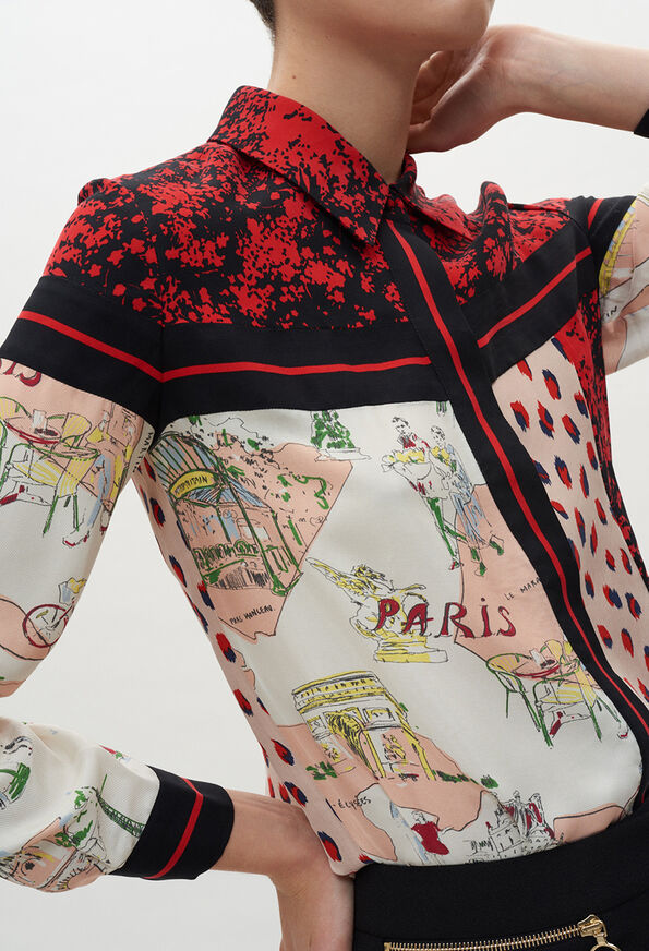 CADEAUE20 CADEAUE20 : Tops et Chemises couleur PRINT