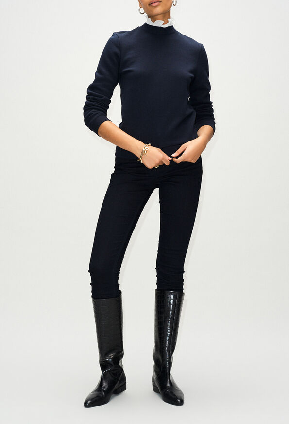 TOURNONH19 TOURNONH19 : Maille & Sweatshirts couleur MARINE