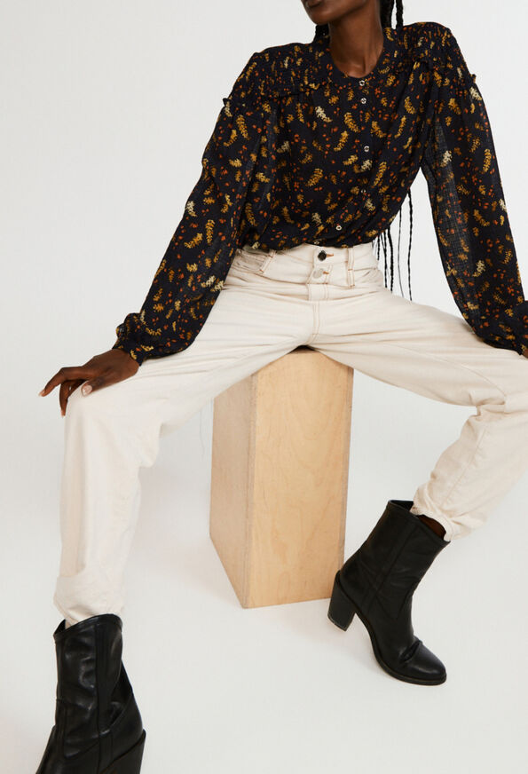 121CLASS 121CLASS : Tops et Chemises couleur PRINT FONCE