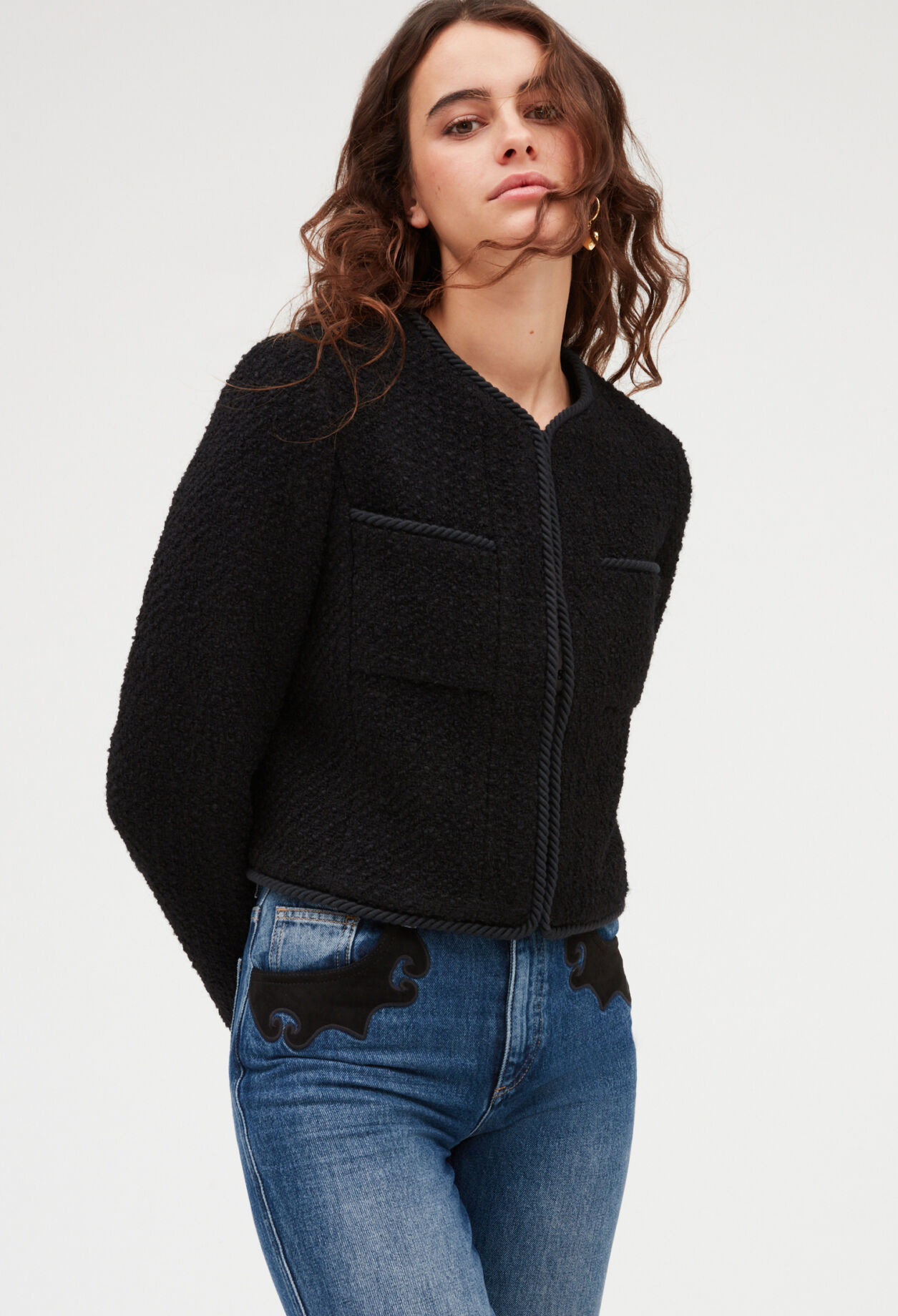 Veste courte en 2025 tweed