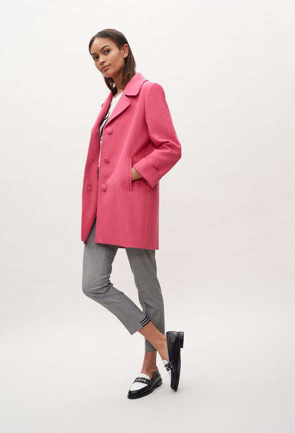 GLENNE20 GLENNE20 : Manteaux et Blousons couleur ROSE PIVOINE