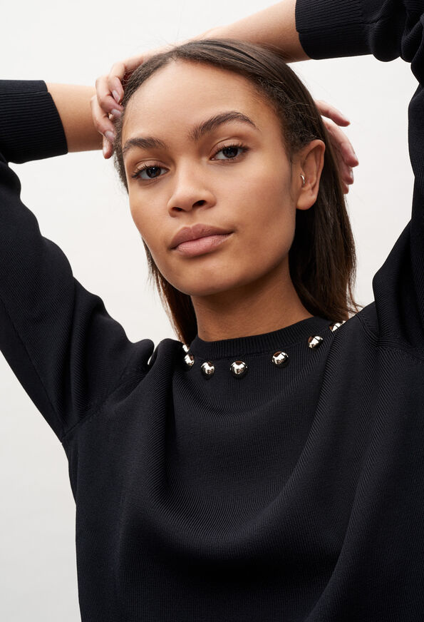 MILLIONAIREE20 MILLIONAIREE20 : Maille & Sweatshirts couleur NOIR