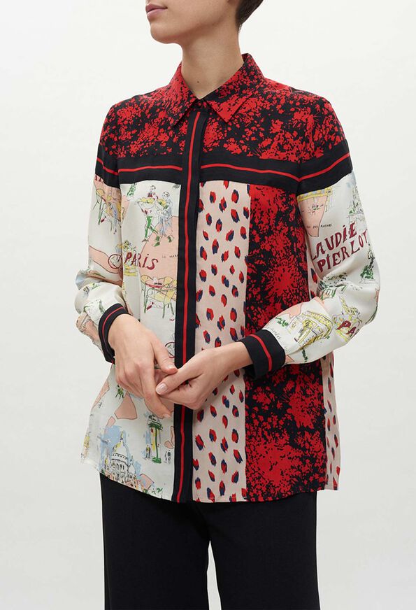 CADEAUE20 CADEAUE20 : Tops et Chemises couleur PRINT