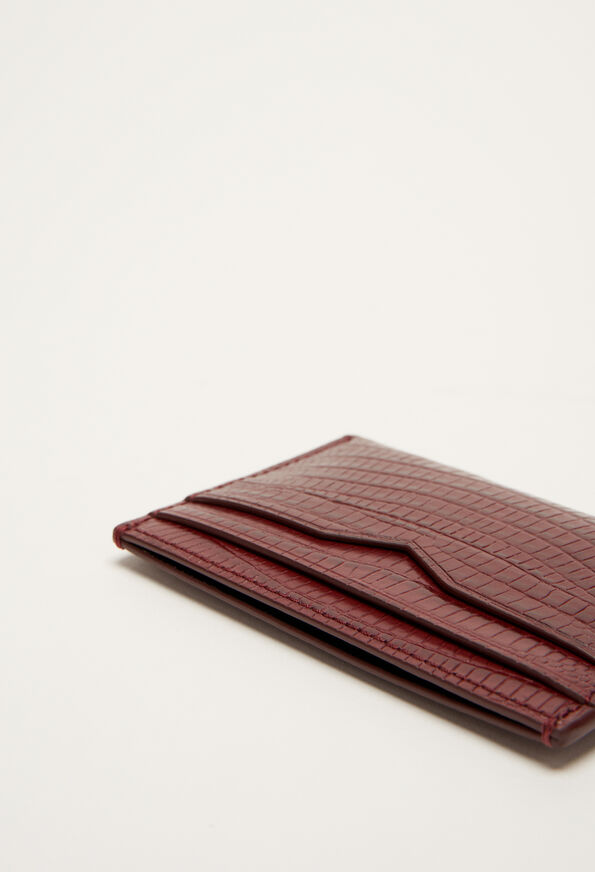 120ACARDLEZARD 120ACARDLEZARD : Petite maroquinerie couleur CARMIN