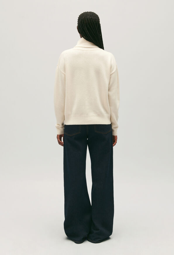 121MADISON 121MADISON : Maille & Sweatshirts couleur ECRU