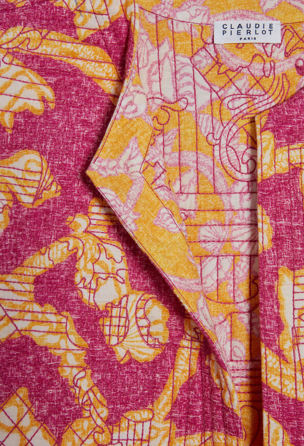 222VIEN 222VIEN : Vestes couleur PRINT CLAIR