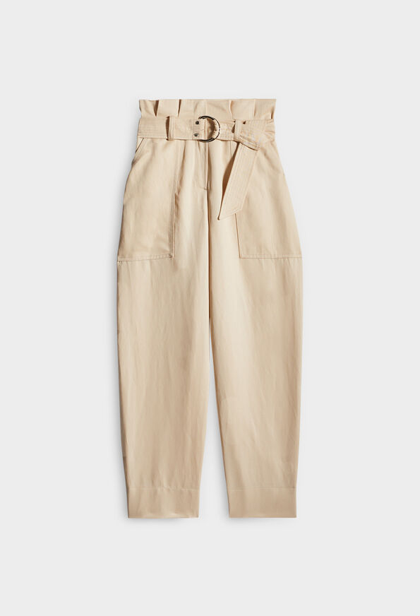 221PEPITA : Pantalons et Jeans couleur CREME