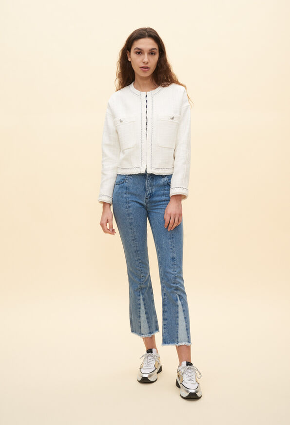 VOILEE20 VOILEE20 : Vestes couleur ECRU