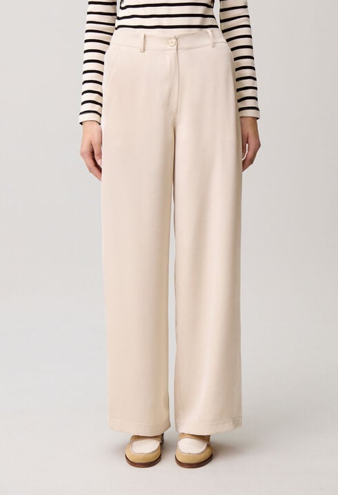 Pantalon satin