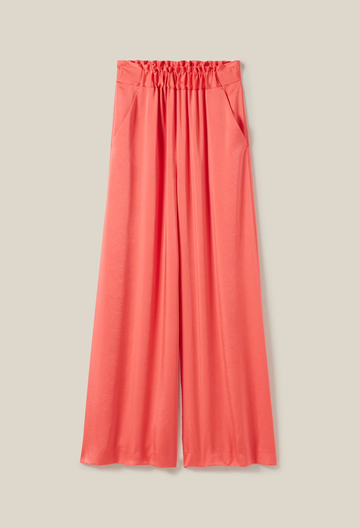 Pantalon fluide satiné 