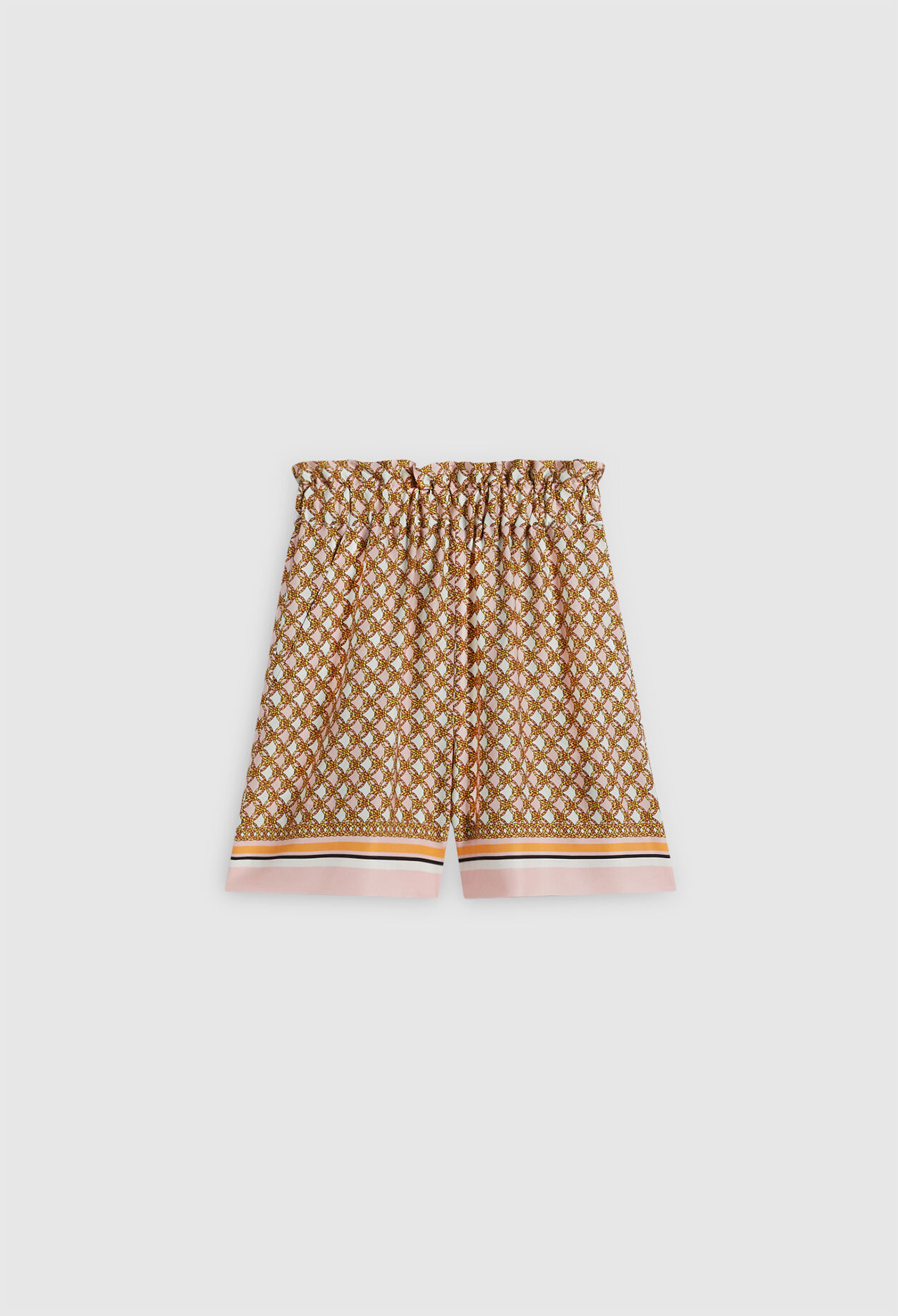 Short fluide taille haute