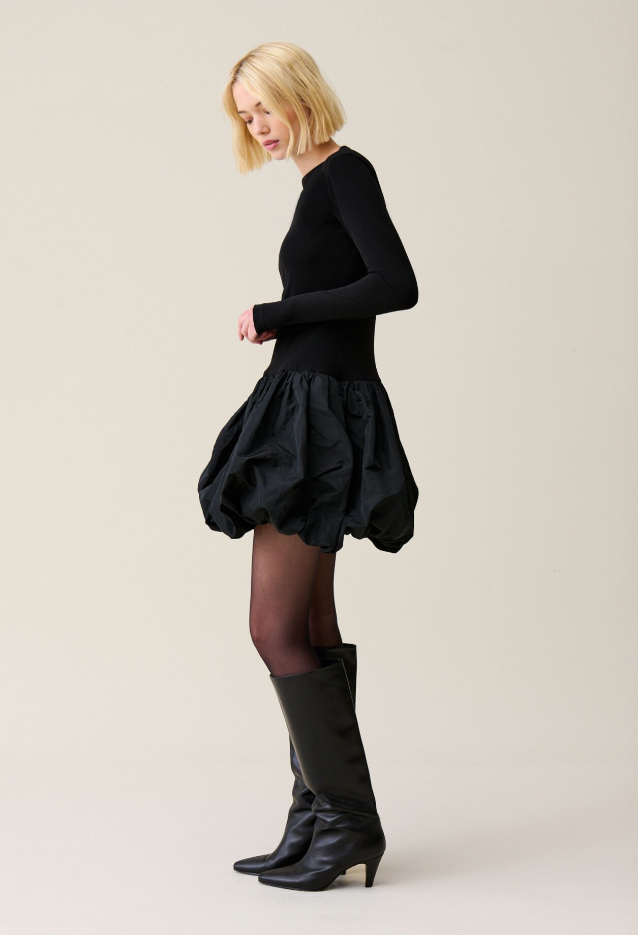 Robe boule courte discount