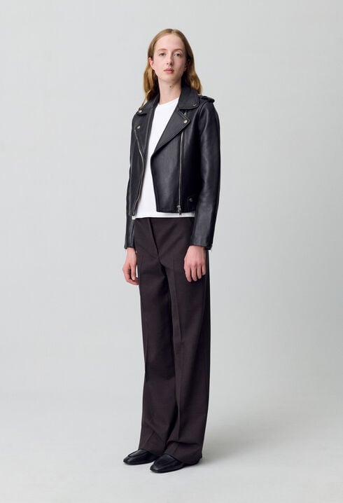 Blouson cuir