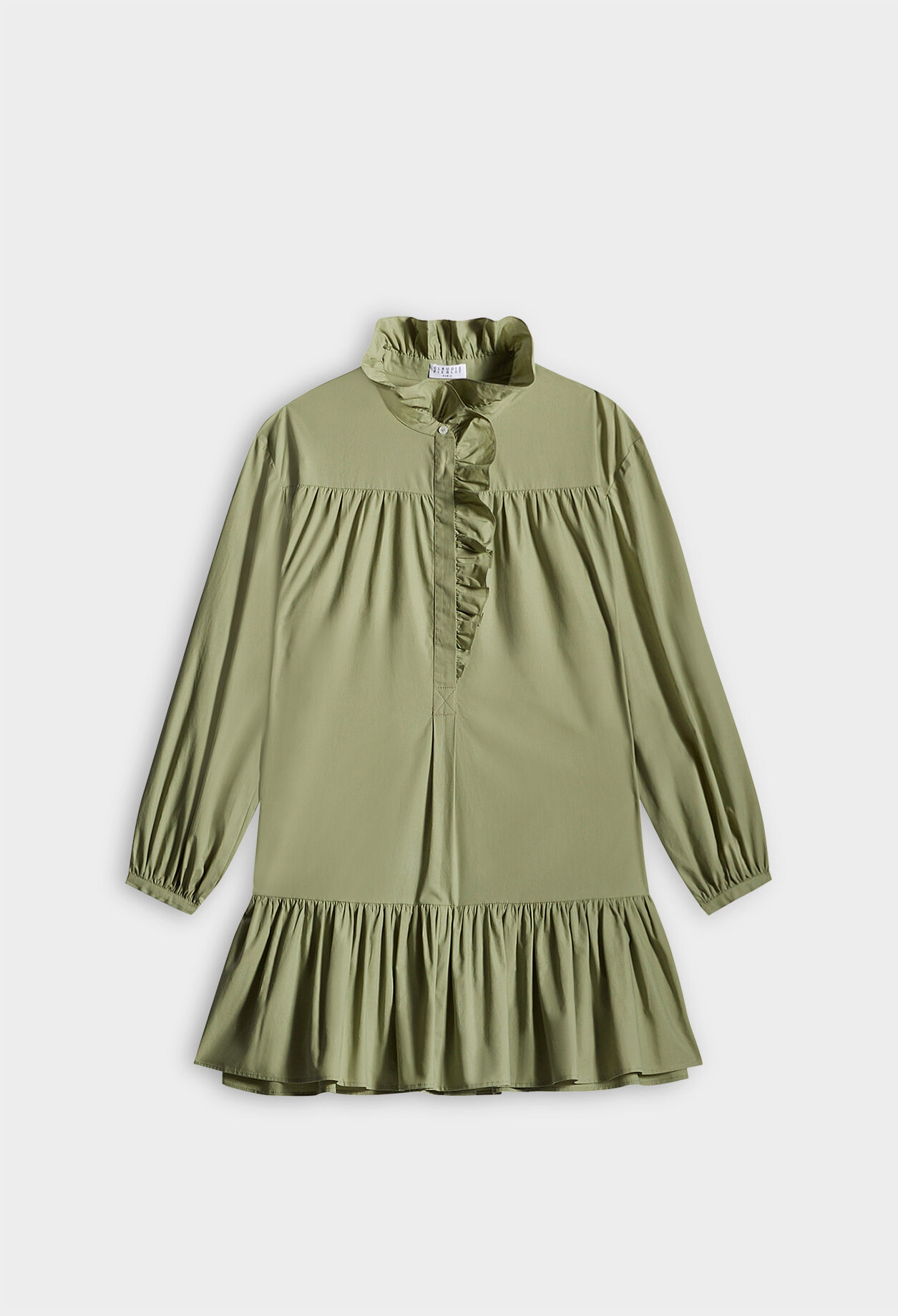 Robe trapèze en coton biologique