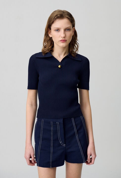 Top maille fine