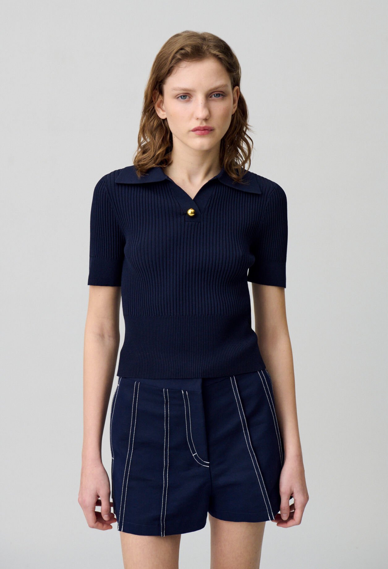 Top maille fine