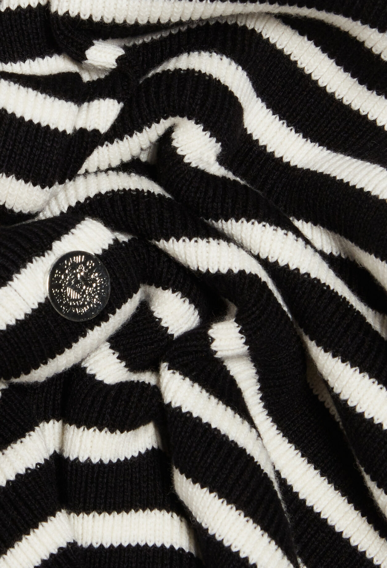 Gilet rayé maille