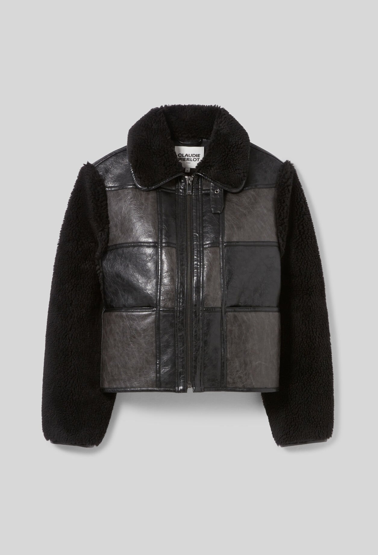 Blouson bi-matière