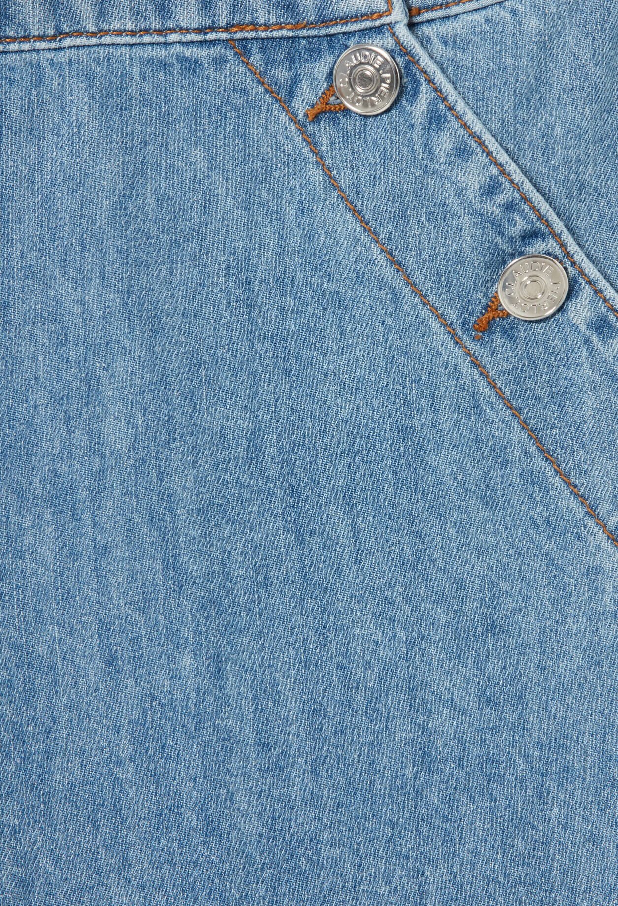 Short &agrave; pont denim