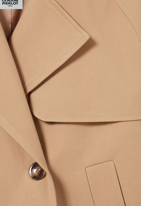 Blouson trench court