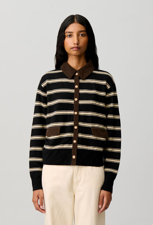 Cardigan ray&eacute;
