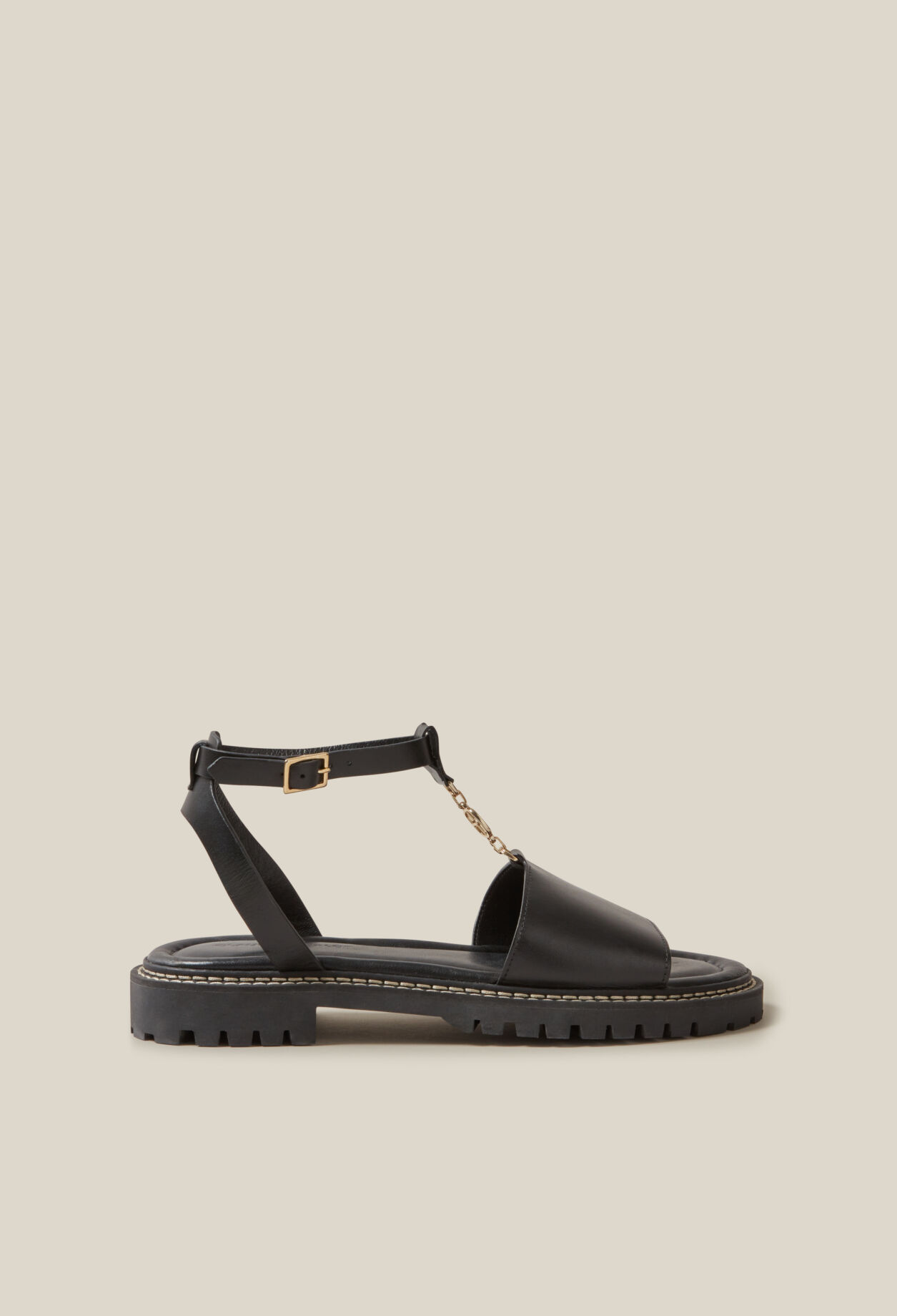 Sandales cuir pour femme Claudie Pierlot