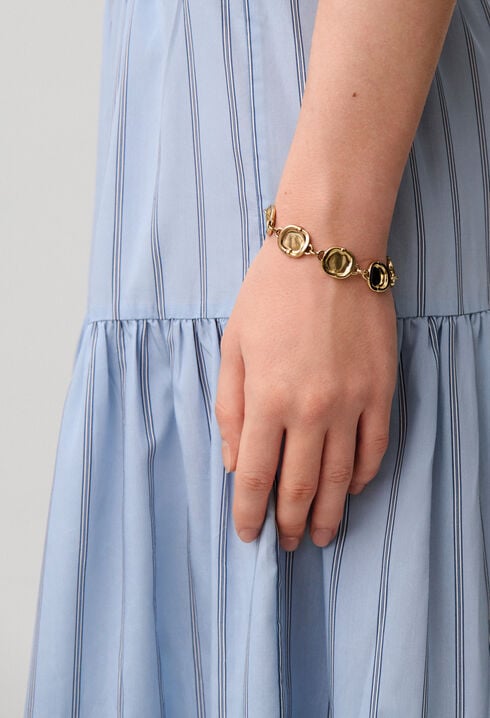 Bracelet cha&icirc;ne dor&eacute;e