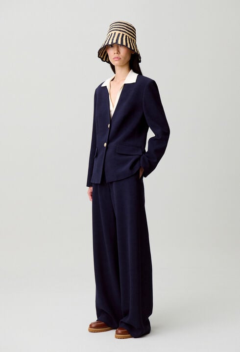 Veste tailleur cintr&eacute;e
