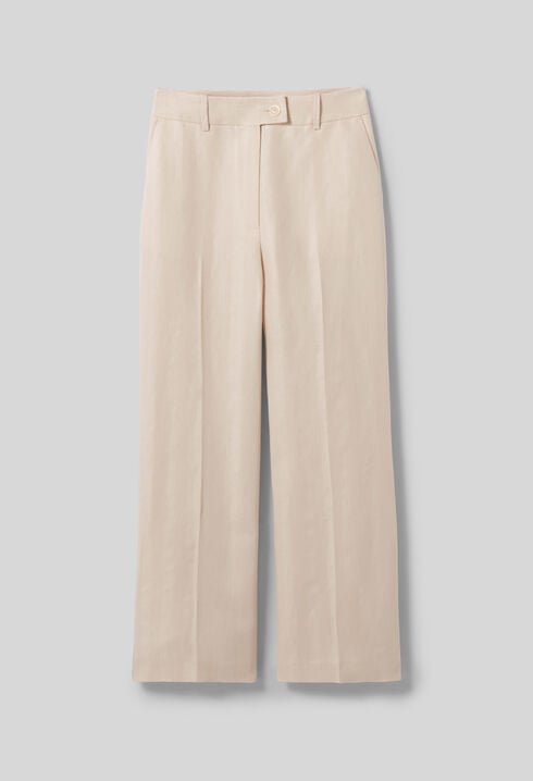 Pantalon fluide lin