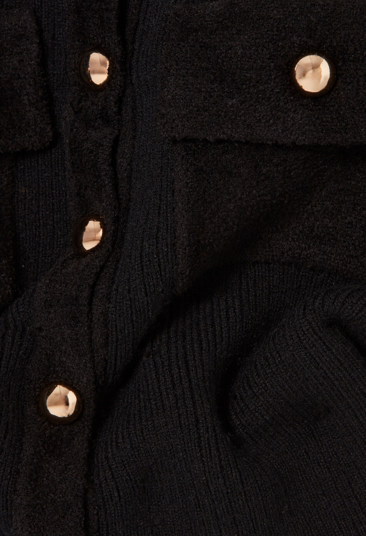 Cardigan maille velours