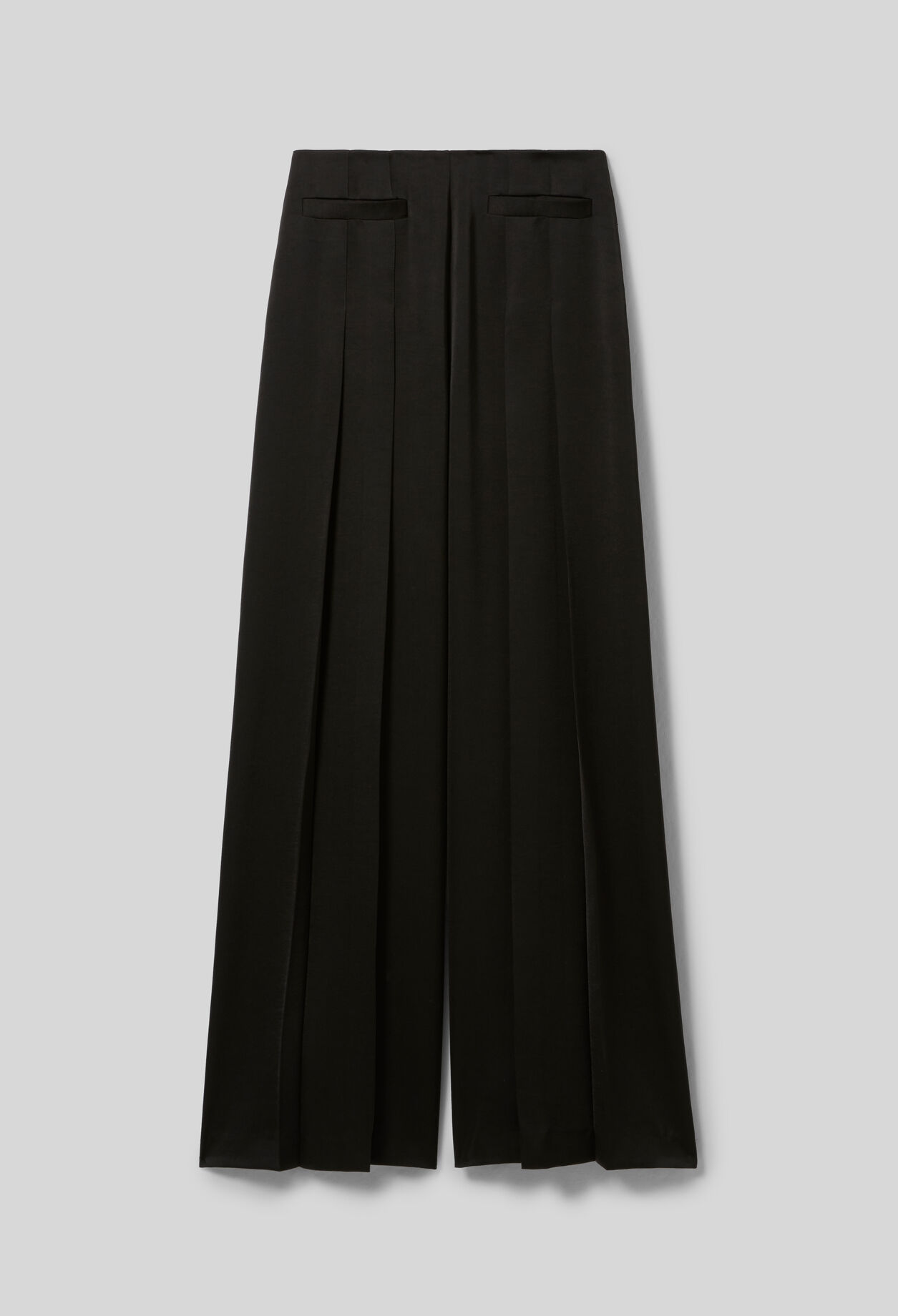 Pantalon large plissé
