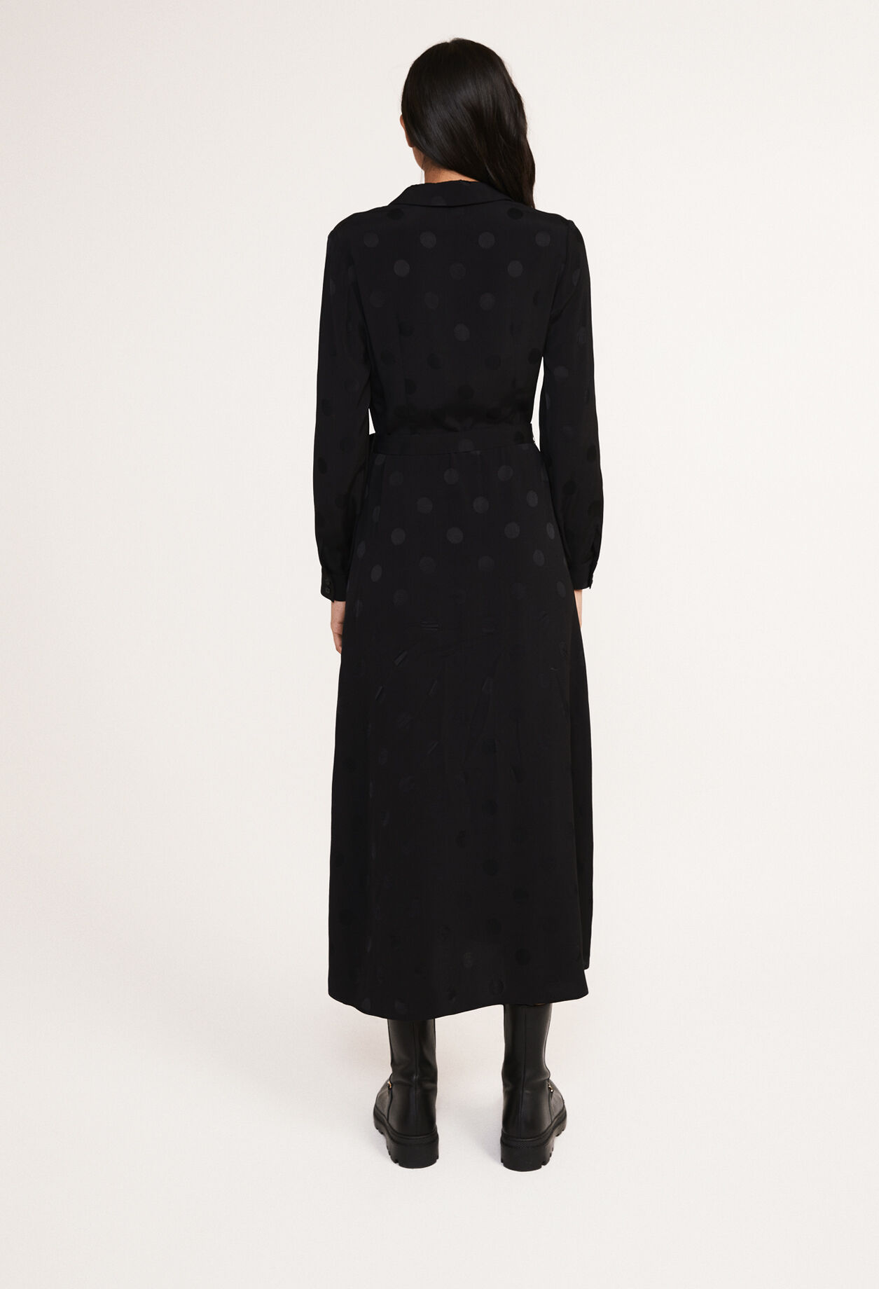 Robe-chemise longue
