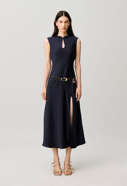 Robe midi fluide
