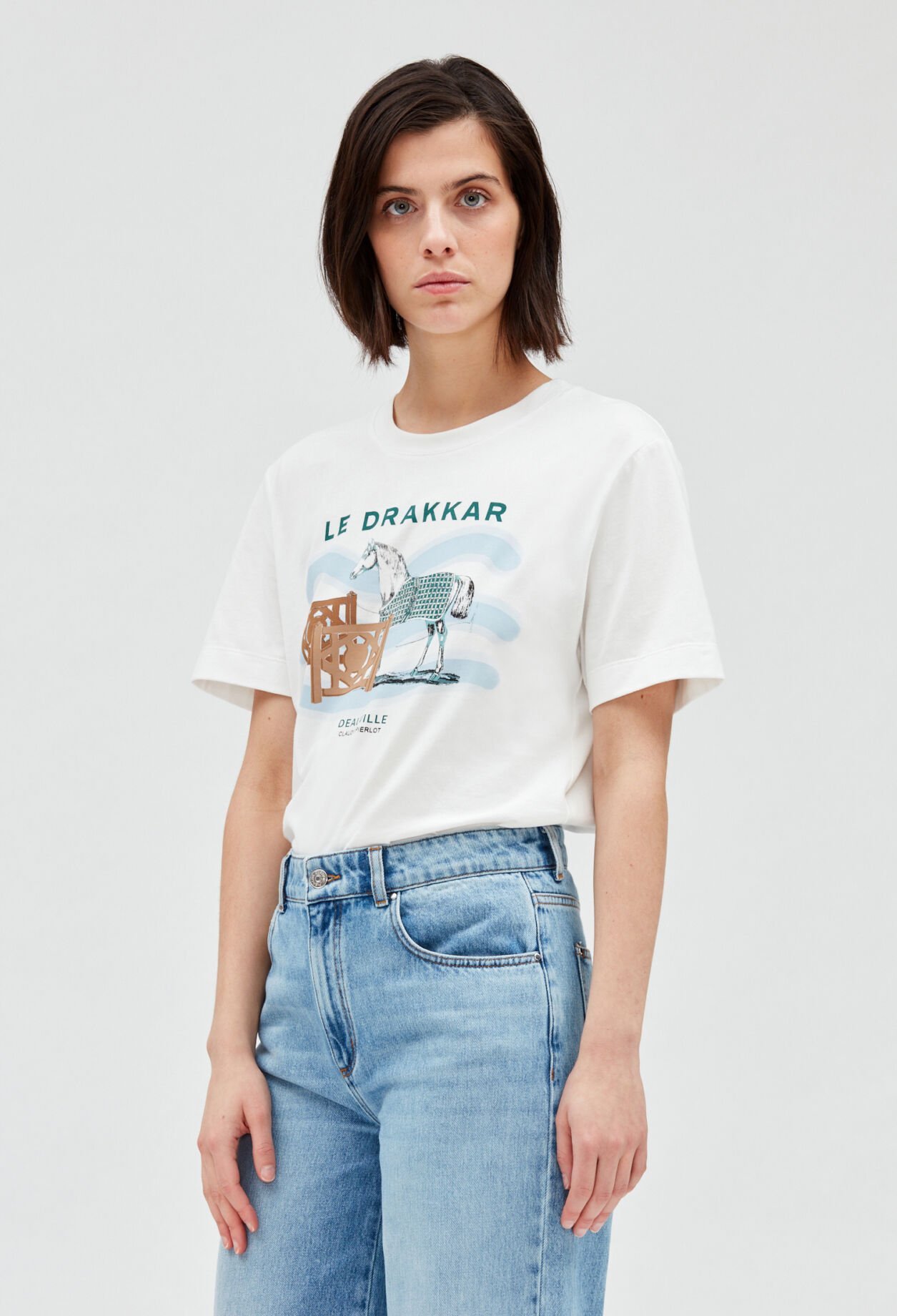 T-shirt Le Drakkar écru