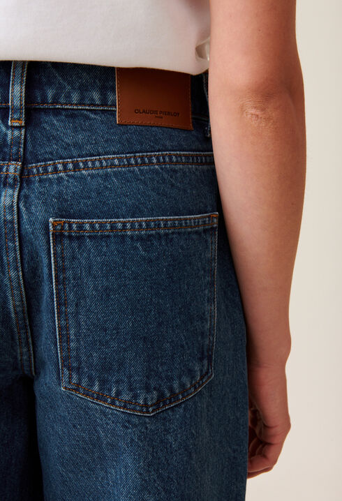Jean Michel baggy denim foncé